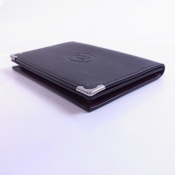実際に弊社で買取させて頂いたCARTIER/カルティエ カボション カードケース/名刺入れ/カーフレザー L3000591の画像 2枚目
