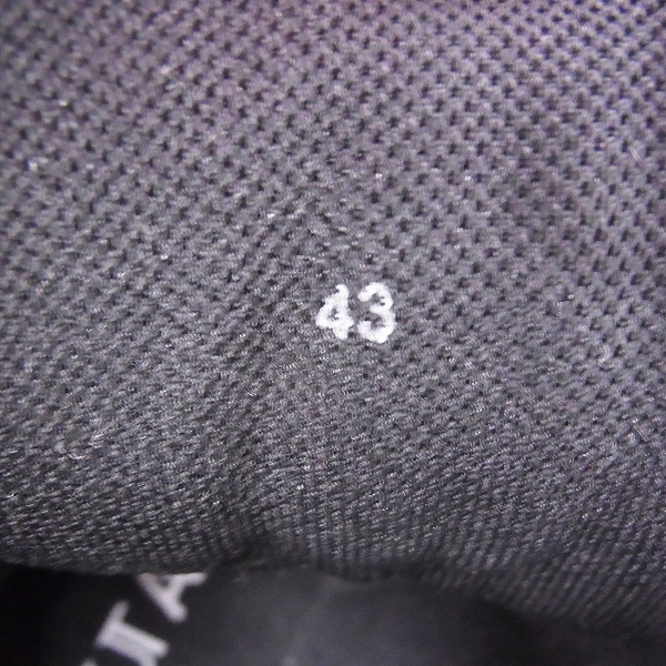 実際に弊社で買取させて頂いたHIROMU TAKAHARA/ヒロムタカハラ センタージップスカルライン ハイカットスニーカー 43の画像 5枚目