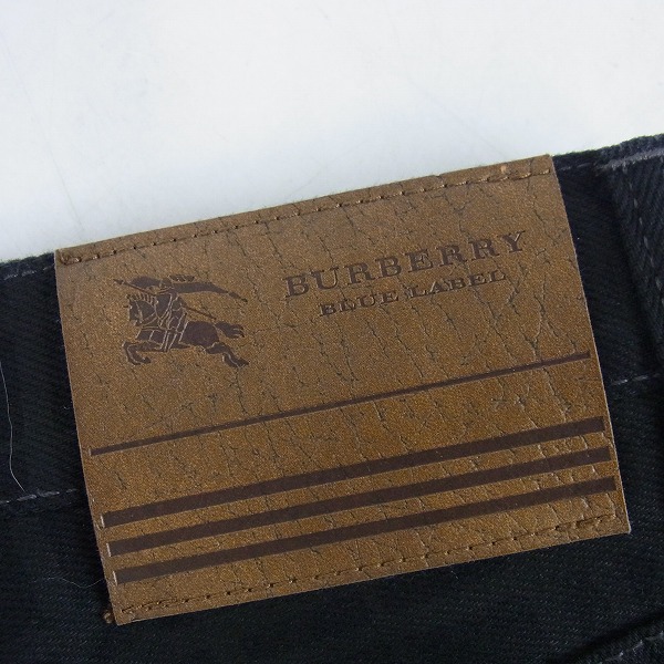実際に弊社で買取させて頂いたBURBERRY BLUE LABEL/バーバリーブルーレーベル/チェック柄パンツの画像 3枚目