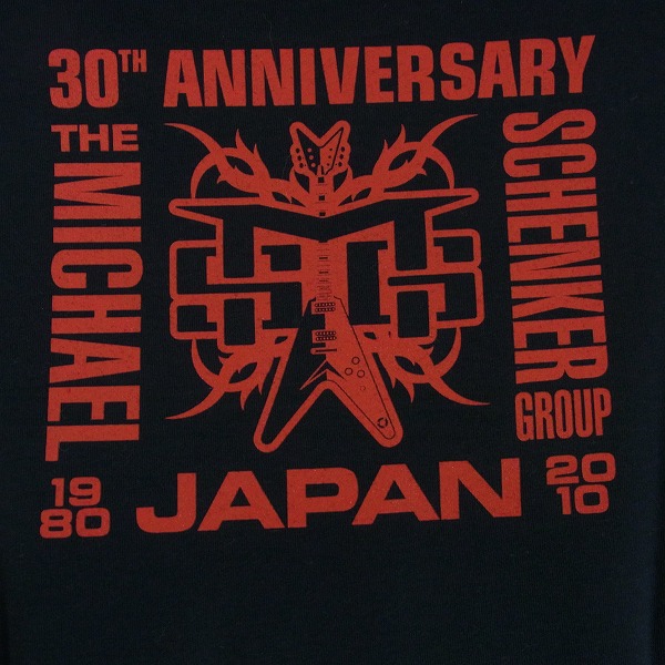 実際に弊社で買取させて頂いたMICHAEL SCHENKER GROUP/マイケル・シェンカー・グループ バンドTシャツ サイン入りの画像 3枚目