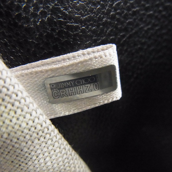 実際に弊社で買取させて頂いたJIMMY CHOO/ジミーチュウ 三つ折り レザー スタッズ 財布/ウォレットの画像 4枚目