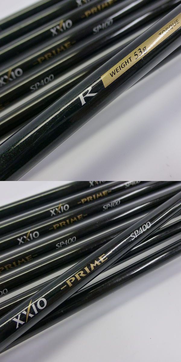 実際に弊社で買取させて頂いたDunlop/ダンロップ アイアン8本セット XXIO PRIM/ゼクシオプライム (4代目) Rフレックスの画像 5枚目