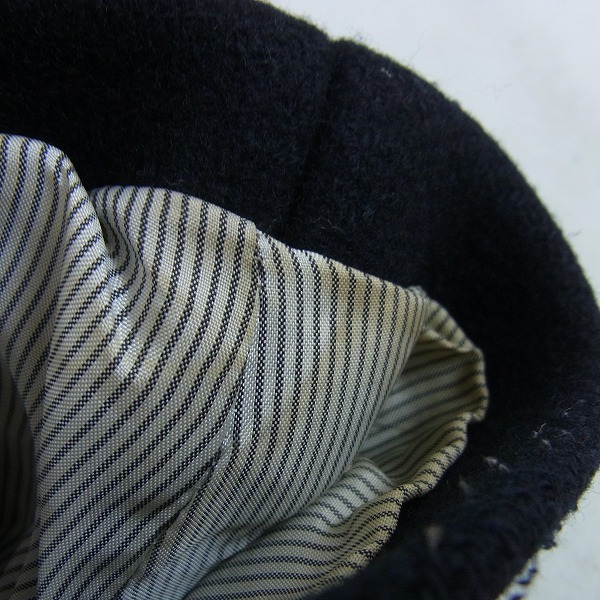 実際に弊社で買取させて頂いたEDIFICE/エディフィス メルトンウール Pコート アウター/44の画像 7枚目