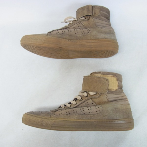 実際に弊社で買取させて頂いたDIESEL BLACK GOLD/ディーゼルブラックゴールド 15SS JORGE-HB ベルクロハイカットスニーカー/42の画像 3枚目