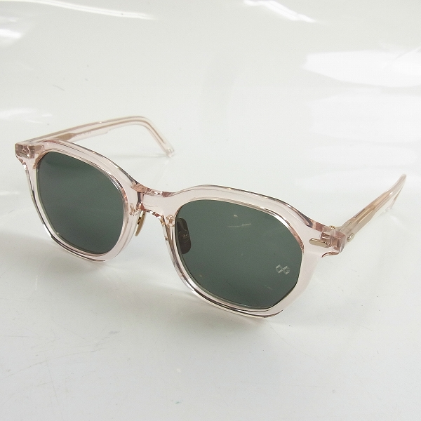 実際に弊社で買取させて頂いたOG × OLIVER GOLDSMITH/オリバーゴールドスミス Re BETSY/49 SG 多角サングラス 