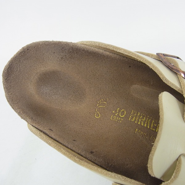 実際に弊社で買取させて頂いたBIRKENSTOCK/ビルケンシュトック BOSTON/ボストン 40の画像 4枚目