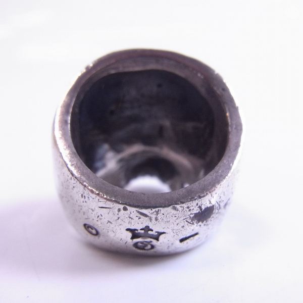 実際に弊社で買取させて頂いた【生前】Gabor/ガボール Large skull ring/ラージスカル リング wo/ジョー 17～18号の画像 3枚目