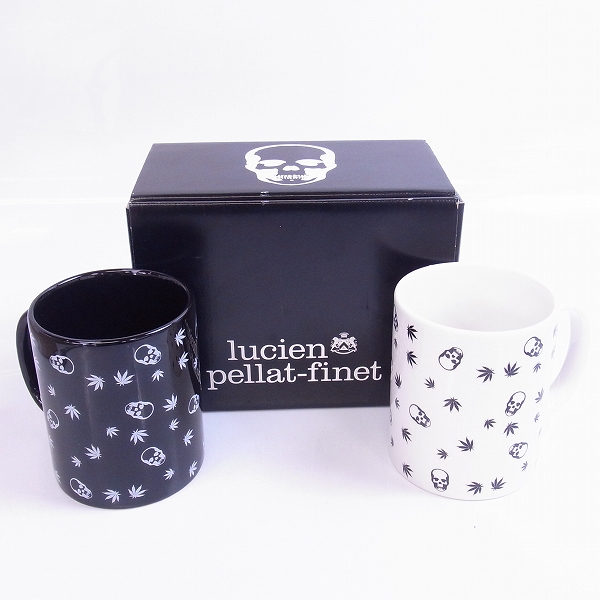 実際に弊社で買取させて頂いたlucien pellat-finet/ルシアンペラフィネ ペアマグカップ