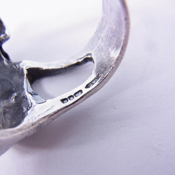 実際に弊社で買取させて頂いたCRAZY PIG/クレイジーピッグ GRATEFULL DEAD/グレーフルデッド リング ＃361/20～20.5号の画像 5枚目