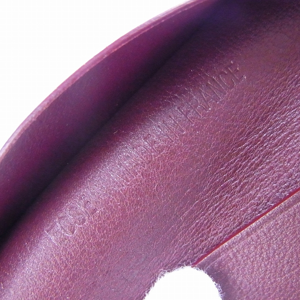 実際に弊社で買取させて頂いたCARTIER/カルティエ カボション カードケース/名刺入れ/カーフレザー L3000591の画像 6枚目