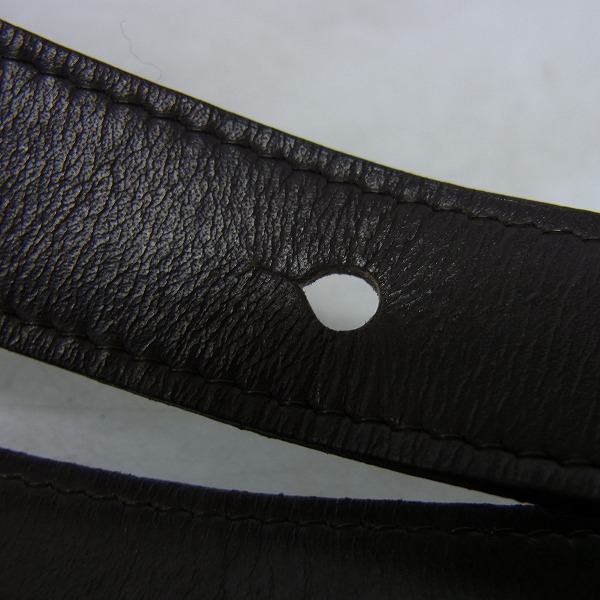 実際に弊社で買取させて頂いたChristian Dior/ディオール CDロゴ トロッター柄 キャンバスショルダーバッグの画像 6枚目