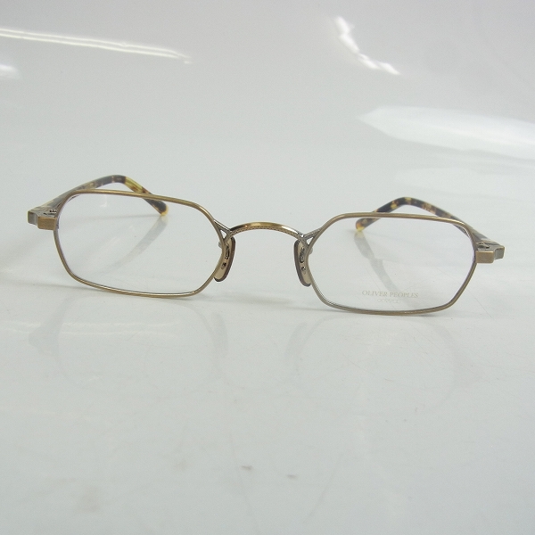 実際に弊社で買取させて頂いたOLIVER PEOPLES/オリバーピープルズ Leviston AG/レヴィストン AG 眼鏡/メガネフレームの画像 1枚目