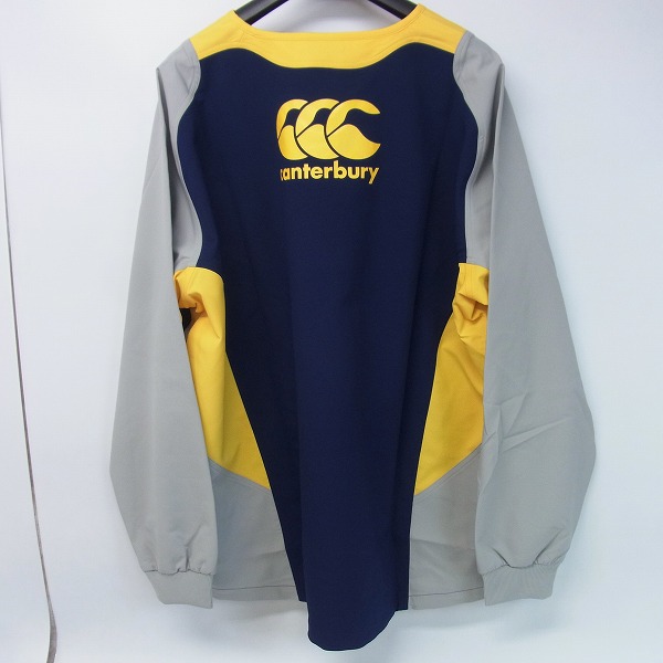 実際に弊社で買取させて頂いた【未使用】CANTERBURY/カンタベリー TOYOTA PRACTICE PULLOVER プルオーバー R75520TY/6Lの画像 1枚目