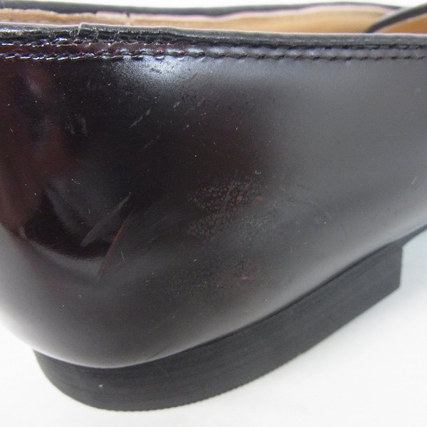 実際に弊社で買取させて頂いたHARE/ハレ オペラシューズ/レザースリッポン Lの画像 7枚目