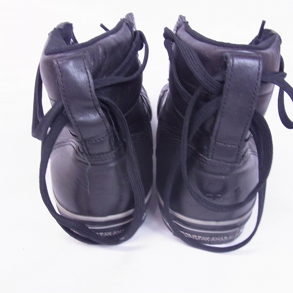 実際に弊社で買取させて頂いたHIROMU TAKAHARA/ヒロムタカハラ センタージップスカルライン ハイカットスニーカー 43の画像 1枚目