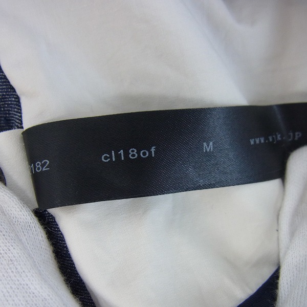 実際に弊社で買取させて頂いたwjk/ダブルジェイケイ 2B hook jacket テーラードジャケット 2182 cl18of インディゴ/Mの画像 2枚目