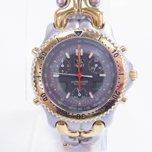 実際に弊社で買取させて頂いたTAG HEUER/タグホイヤー S/elシリーズ セナモデル メンズ S25.206M【動作未確認】