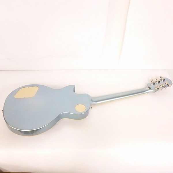 実際に弊社で買取させて頂いた★【動作確認済】Epiphone/エピフォン Les Paul Standard/レスポール スタンダード Pelham Blue ケース付きの画像 5枚目