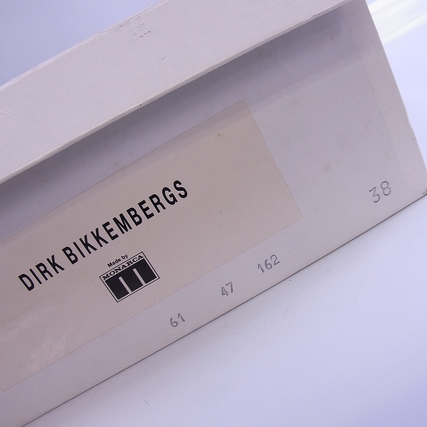 実際に弊社で買取させて頂いたDIRK BIKKEMBERGS/ダークビッケンバーグ スチールヒール ワイヤーブーツ ブラウン系/38の画像 9枚目
