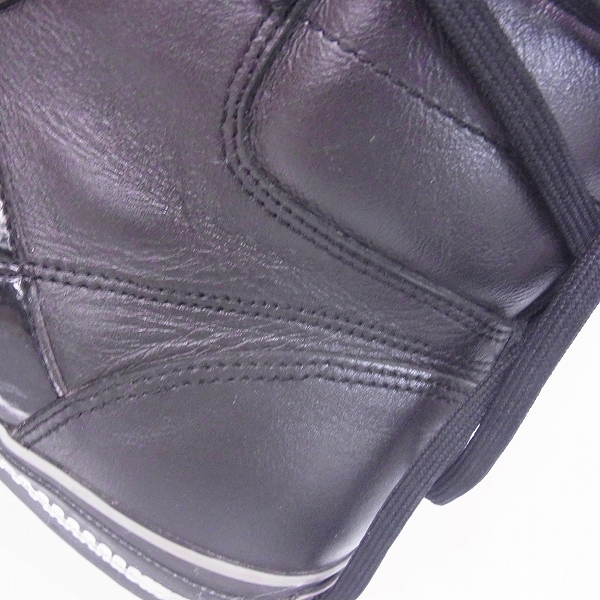 実際に弊社で買取させて頂いたHIROMU TAKAHARA/ヒロムタカハラ センタージップスカルライン ハイカットスニーカー 43の画像 7枚目