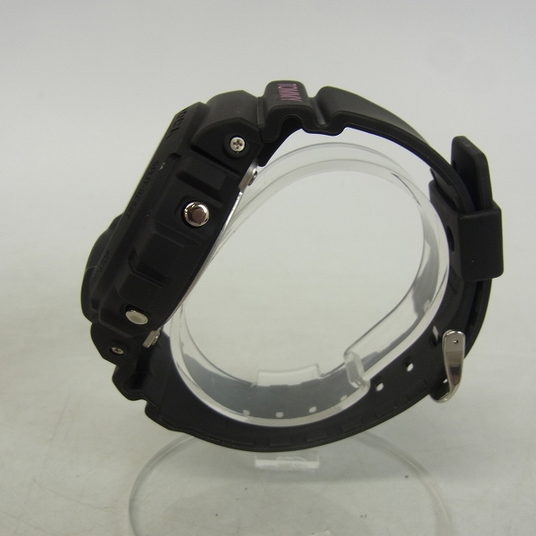 実際に弊社で買取させて頂いたG-SHOCK×TOMMY/Gショック×トミー 1985 コラボウォッチ ブラック/ピンク DW-6900FSの画像 2枚目