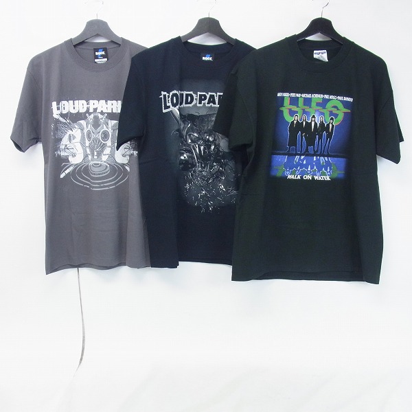 実際に弊社で買取させて頂いたAC/DC/LOUD PARK/UFO/マイケル・シェンカー バンドTシャツ 6点セットの画像 2枚目