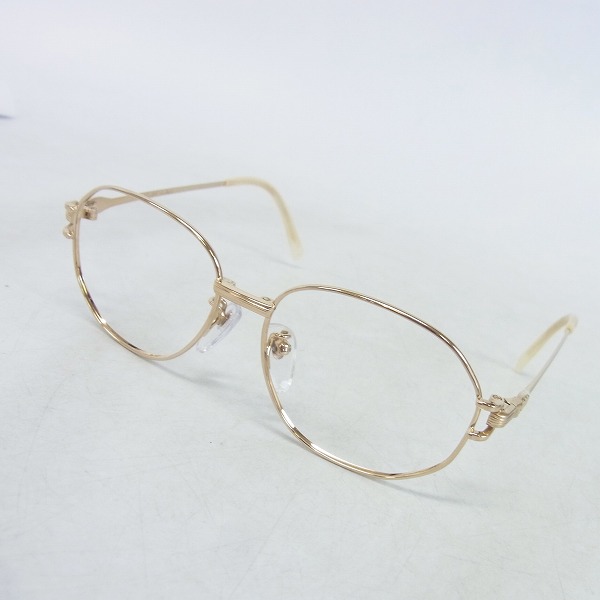 実際に弊社で買取させて頂いたceline/セリーヌ メガネフレーム/眼鏡/アイウェア 12KGF Ti-C/CG8541