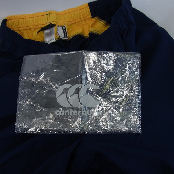 実際に弊社で買取させて頂いた【未使用】CANTERBURY/カンタベリー TOYOTA PRACTICE HP ハーフパンツ R25520TY/6Lの画像 7枚目