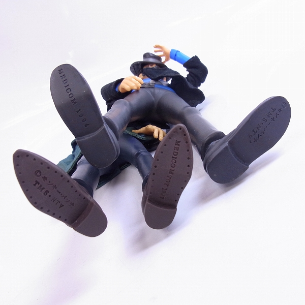 実際に弊社で買取させて頂いたMEDICOM TOY/メディコムトイ製 90S/90年代 ルパン三世/次元大介 フィギュア 2点セットの画像 2枚目