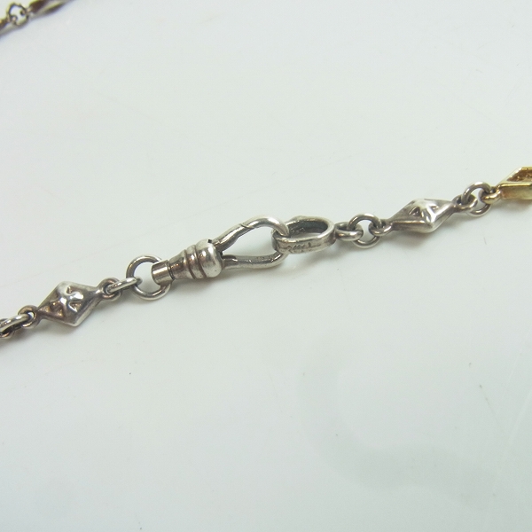実際に弊社で買取させて頂いたLoree Rodkin/ローリーロドキン ミクストダイヤオープンソリッドチェーン/18K×SV 40cmの画像 1枚目