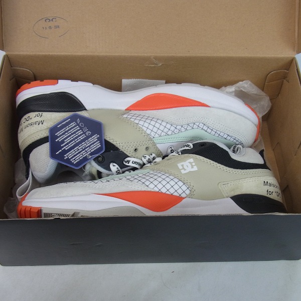 実際に弊社で買取させて頂いた【未使用】DC SHOES × MIHARA YASUHIRO/ディーシーシューズ × ミハラヤスヒロ コラボスニーカー E.TRIBEKA MIHARA/26.5の画像 8枚目