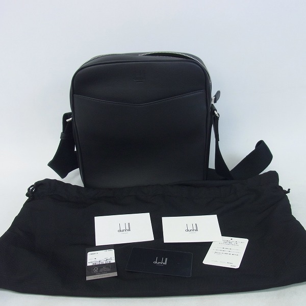 実際に弊社で買取させて頂いたdunhill/ダンヒル ショルダーバッグ ハムステッド/ブラック/L3BE61Aの画像 8枚目
