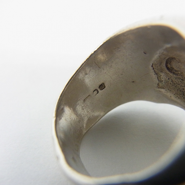 実際に弊社で買取させて頂いたCRAZY PIG DESIGNS/クレイジーピッグ スモールエビルスカル リング/7.5号の画像 7枚目