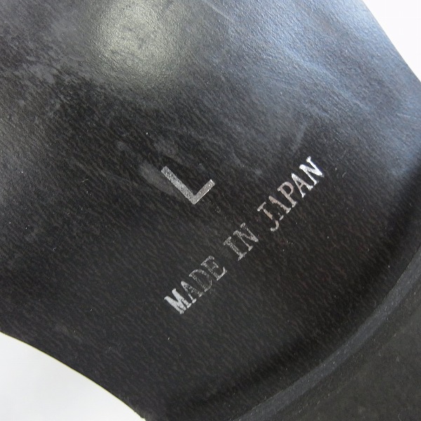 実際に弊社で買取させて頂いたHARE/ハレ プレーントゥ レザー レースアップシューズ/ビジネスシューズ Lの画像 5枚目