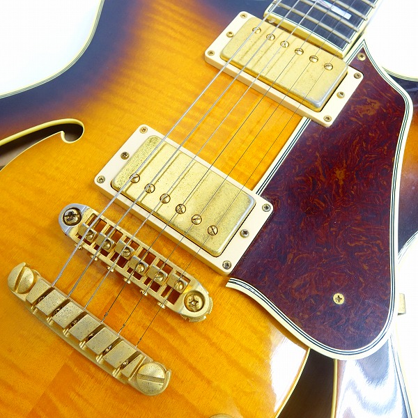 実際に弊社で買取させて頂いた★Ibanez/アイバニーズ 日本製 AS200 セミホロウ セミアコ エレキギターの画像 6枚目