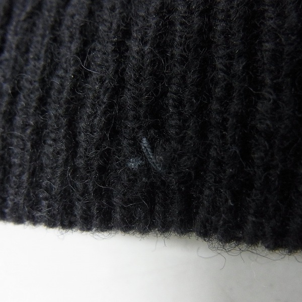 実際に弊社で買取させて頂いたBURBERRY LONDON/バーバリー ロンドン イタリア製 Vネックニット/セーター 袖切りっぱなし Sの画像 6枚目