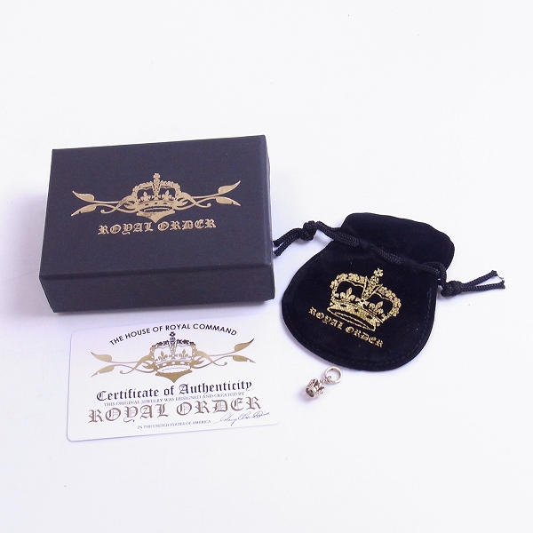 実際に弊社で買取させて頂いた【証明書付き】ROYAL ORDER/ロイヤルオーダー 9K TINY CROWN/クラウンチャーム GP16の画像 6枚目