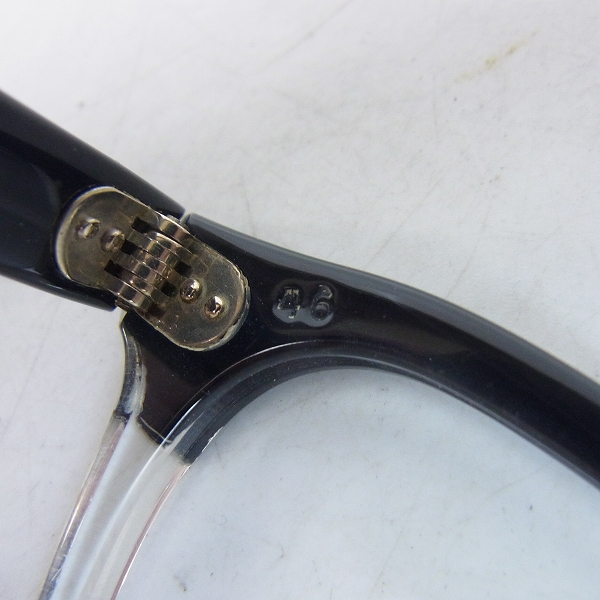 実際に弊社で買取させて頂いたTART Optical/タートオプティカル 1950S/ヴィンテージ/ビンテージ 眼鏡/メガネ ARNEL/アーネル 46-20の画像 6枚目