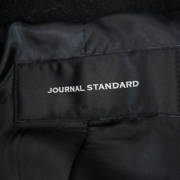 実際に弊社で買取させて頂いたJOURNAL STANDARD/ジャーナルスタンダード ウール混 Pコート/Mの画像 2枚目