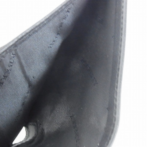 実際に弊社で買取させて頂いたBurberry PRORSUM/バーバリープローサム ノバチェック レザー 二つ折り財布の画像 4枚目