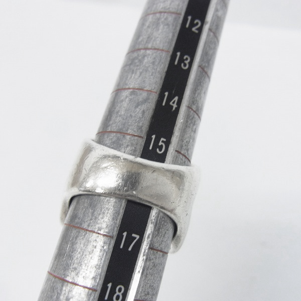 実際に弊社で買取させて頂いたCRAZY PIG/クレイジーピッグ ラージエビルスカルリング/15.5～16号の画像 7枚目