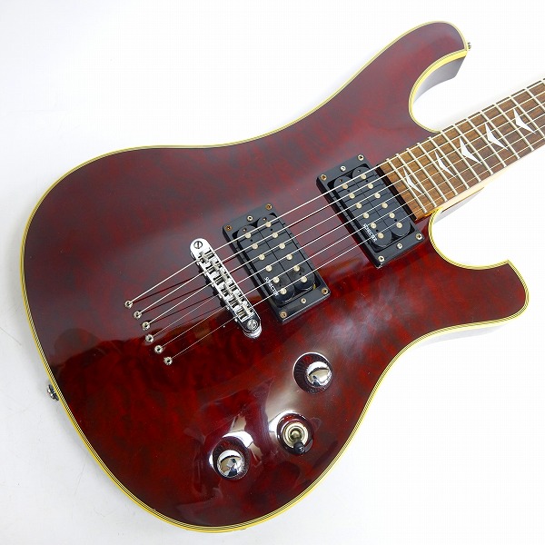 実際に弊社で買取させて頂いた★SCHECTER/シェクター Diamond 006 Extreme エレキギター ソフトケース付の画像 4枚目