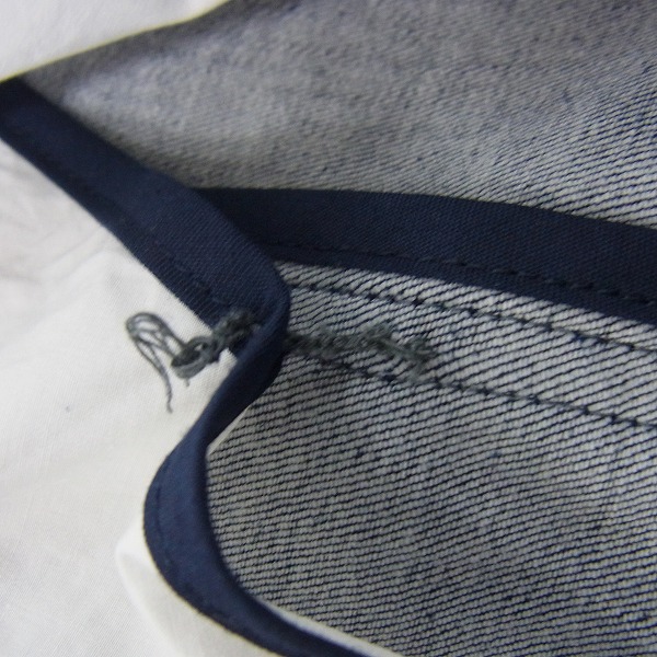 実際に弊社で買取させて頂いたwjk/ダブルジェイケイ 2B hook jacket テーラードジャケット 2182 cl18of インディゴ/Mの画像 4枚目