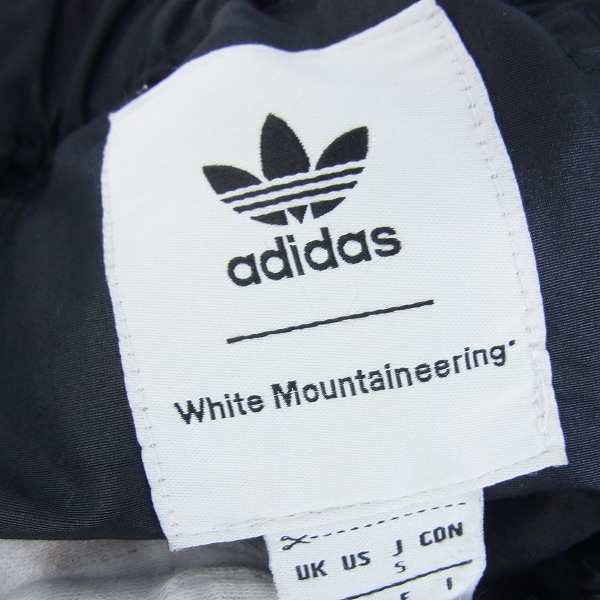 実際に弊社で買取させて頂いたadidas×White Mountaineering/アディダス×ホワイトマウンテニアリング トラック パンツ フリース カモ Sの画像 2枚目