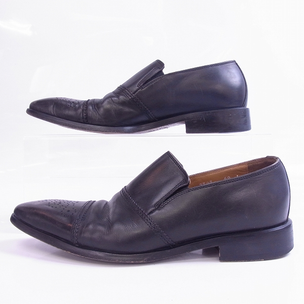 実際に弊社で買取させて頂いたCalzoleria Toscana/カルツォレリア 2393 レザー シューズ/40の画像 3枚目