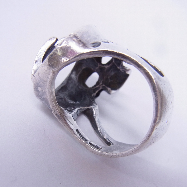 実際に弊社で買取させて頂いたCRAZY PIG/クレイジーピッグ GRATEFULL DEAD/グレーフルデッド リング ＃361/20～20.5号の画像 4枚目