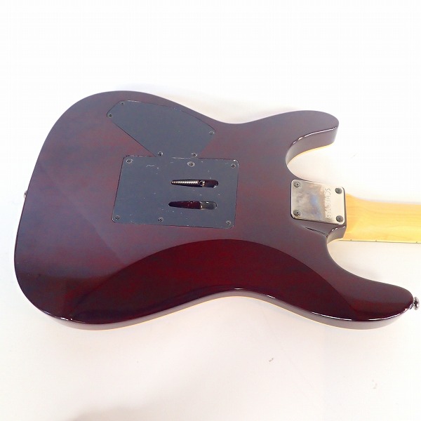 実際に弊社で買取させて頂いた★schecter/シェクター diamond series Omen Extreme FR ギター ケース付の画像 7枚目