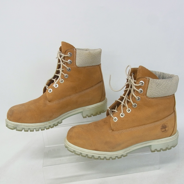 実際に弊社で買取させて頂いたTimberland/ティンバーランド 6インチ プレミアムブーツ TB0A17UV/9.5の画像 3枚目