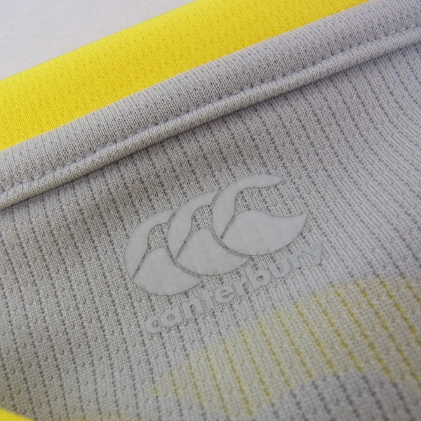 実際に弊社で買取させて頂いた【未使用】CANTERBURY/カンタベリー TOYOTA PRACTICE T-SHIRT Tシャツ R35506TY イエロー/6Lの画像 2枚目