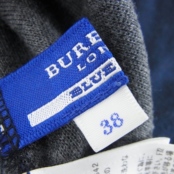 実際に弊社で買取させて頂いたBURBERRY BLUE LABEL/バーバリーブルーレーベル ストレッチワンピース/38の画像 3枚目